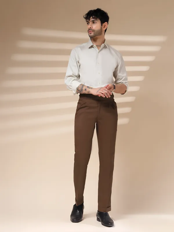 Brown_Polyester_Classic_Buttoned_Gurkha_Pants_For_Men