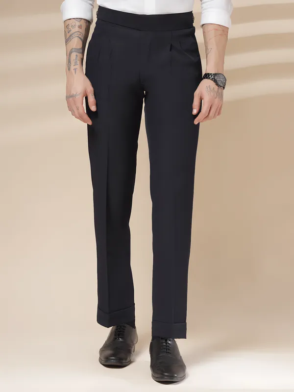 Navy_Blue_Polyester_Classic_Buttoned_Gurkha_Pants_For_Men