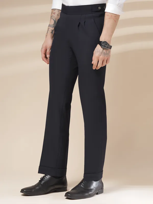 Navy_Blue_Polyester_Classic_Buttoned_Gurkha_Pants_For_Men