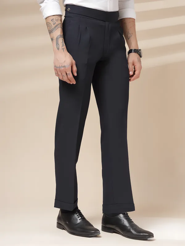 Navy_Blue_Polyester_Classic_Buttoned_Gurkha_Pants_For_Men
