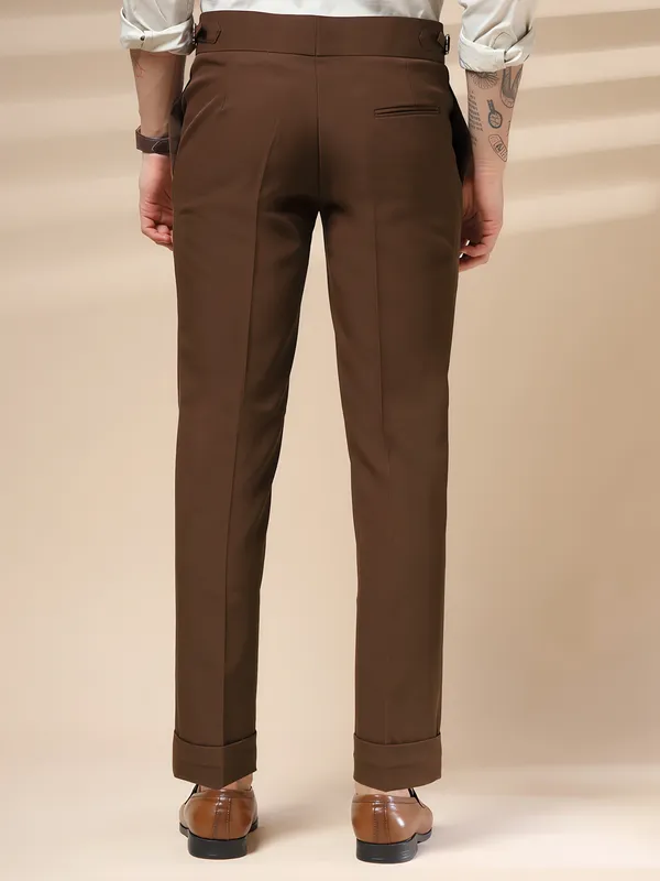 Brown_Polyester_Blend_Double_Button_Gurkha_Pants_For_Men