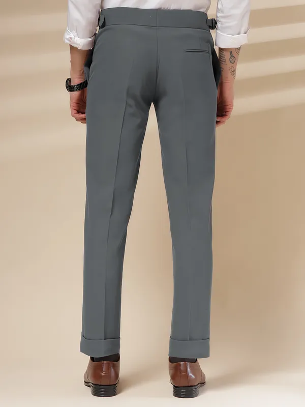 Stone_Grey_Polyester_Blend_Signature_Gurkha_Pants_For_Men