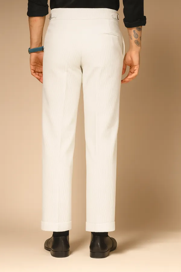 Snow_White_Corduroy_Boot_Cut_Gurkha_Pants_For_Men