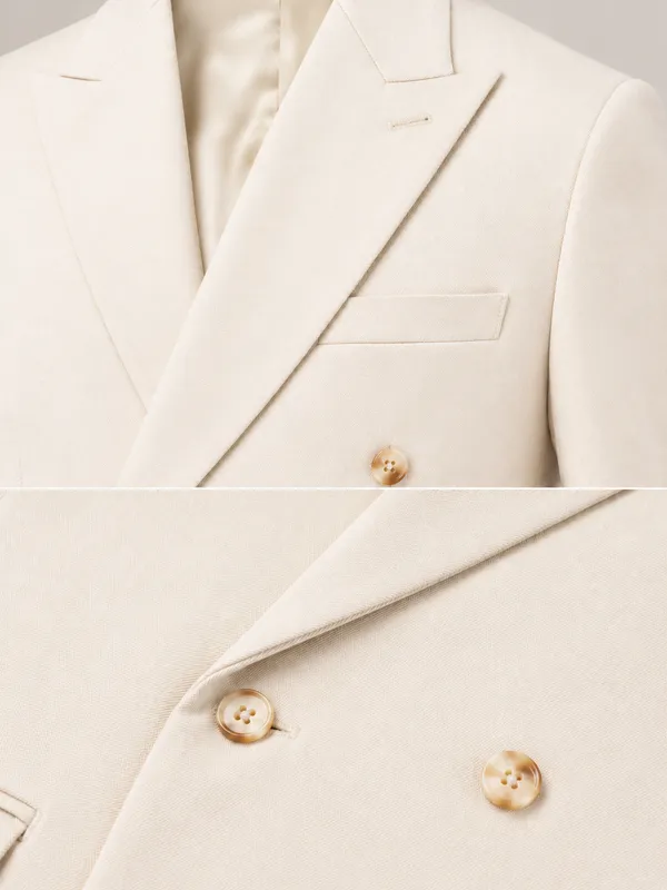 Beige_Double_Breasted_Suit_For_Men