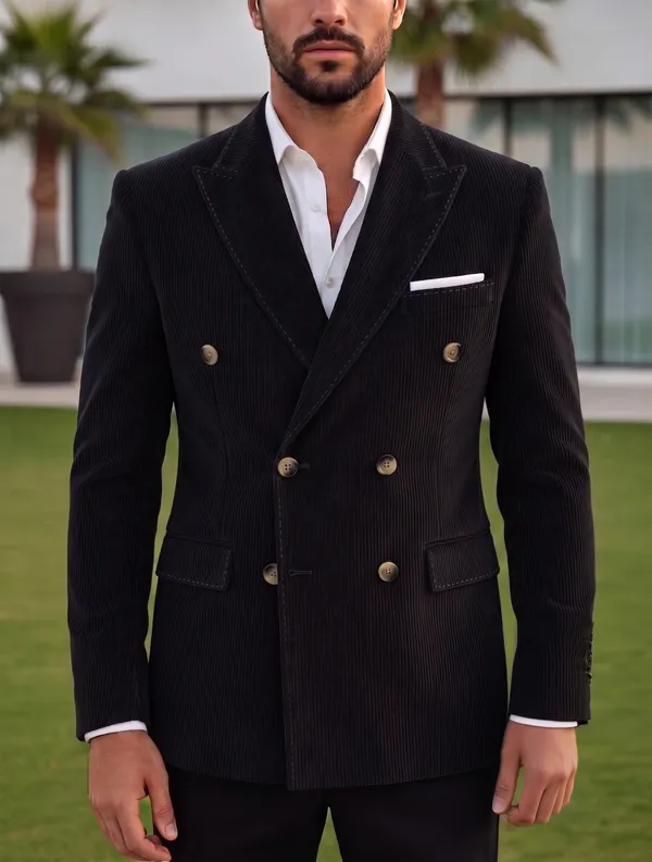 Black_Corduroy_Double_Breasted_Blazer_by_Italian_Vega®