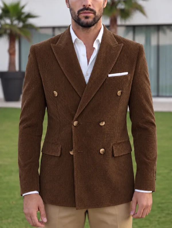 Brown_Corduroy_Double_Breasted_Blazer_by_Italian_Vega®
