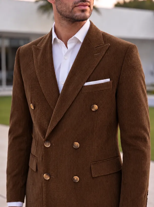 Brown_Corduroy_Double_Breasted_Blazer_by_Italian_Vega®