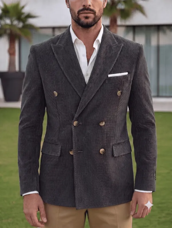 Dark_Grey_Corduroy_Double_Breasted_Blazer_by_Italian_Vega®