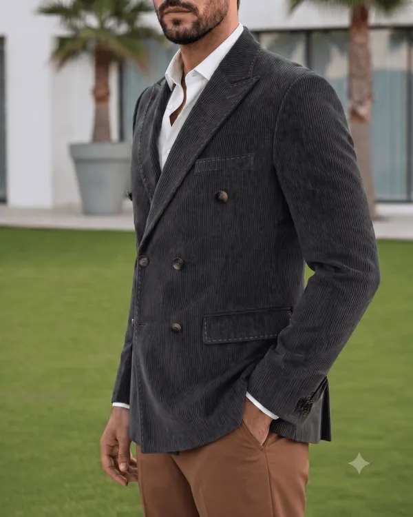 Dark_Grey_Corduroy_Double_Breasted_Blazer_by_Italian_Vega®