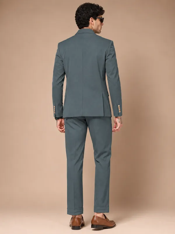Stone_Grey_Double_Breasted_2_Piece_Suit_For_Men