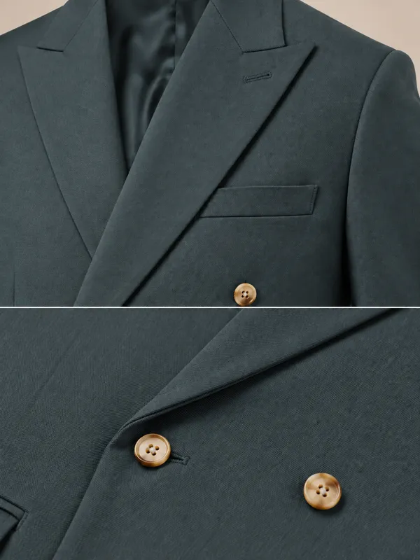 Stone_Grey_Double_Breasted_2_Piece_Suit_For_Men