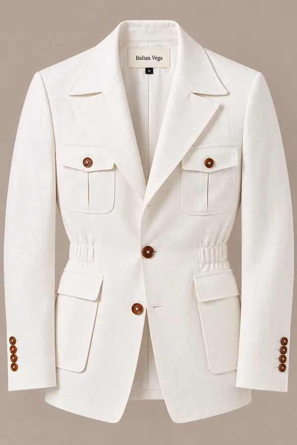 White_Linen_Safari_Jacket_-_Slim-Fit_Jacket_by_Italian_Vega