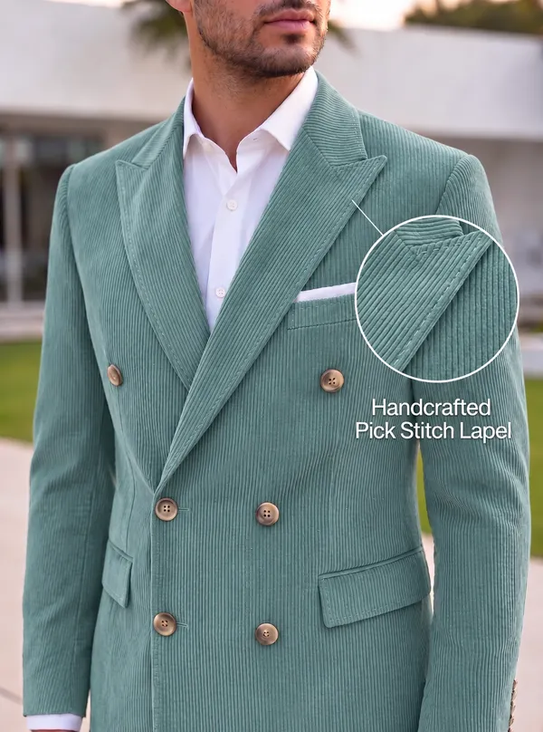 Sage_Green_Corduroy_Double_Breasted_Blazer_by_Italian_Vega®