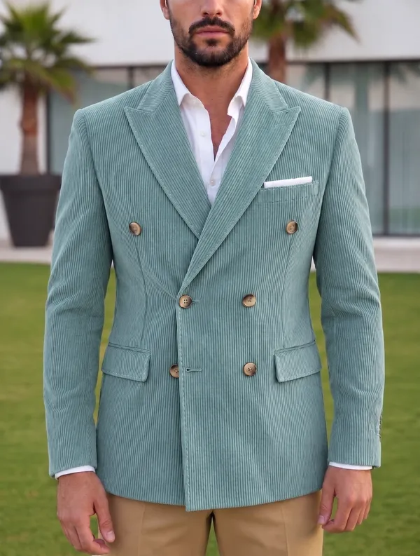 Sage_Green_Corduroy_Double_Breasted_Blazer_by_Italian_Vega®