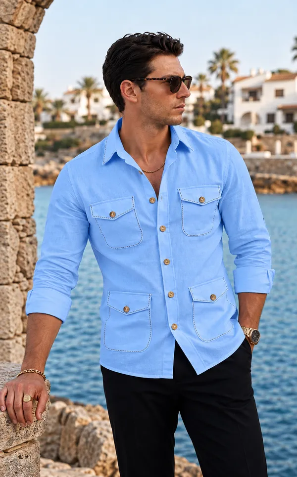 Sky_Safari_Shirt_–_Pick_Stitched_with_Multi_Pockets_by_Italian_Vega®