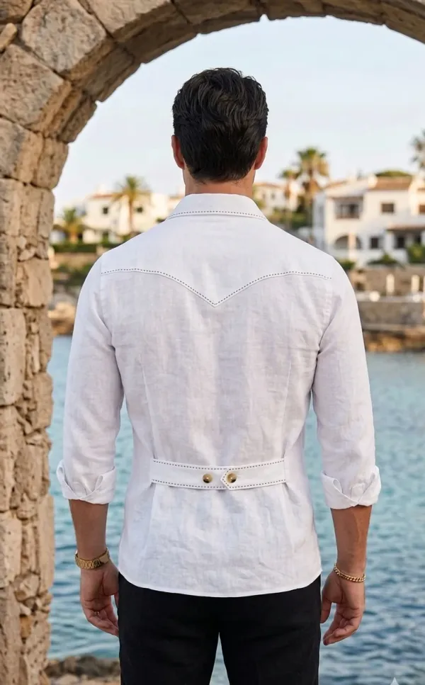 White_Safari_Shirt_–_Pick_Stitched_with_Multi_Pockets_by_Italian_Vega