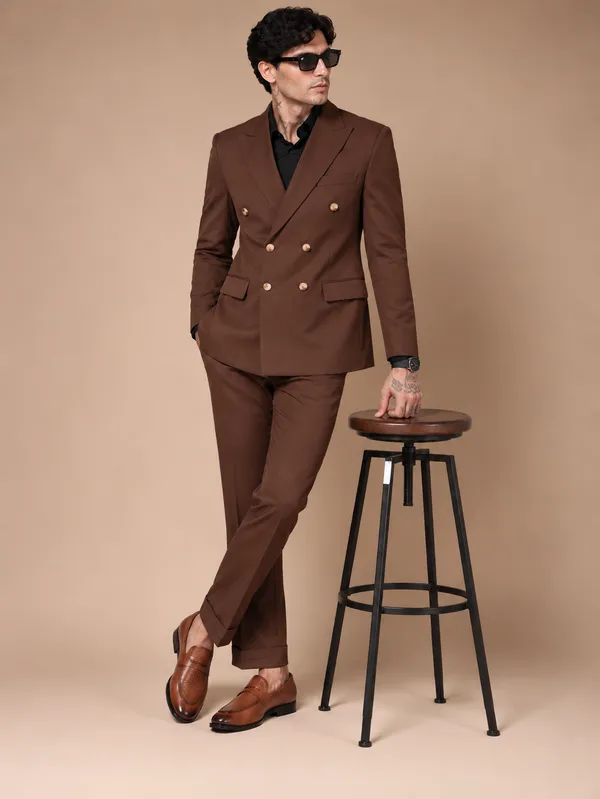 Brown_Double_Breasted_Suit_For_Men