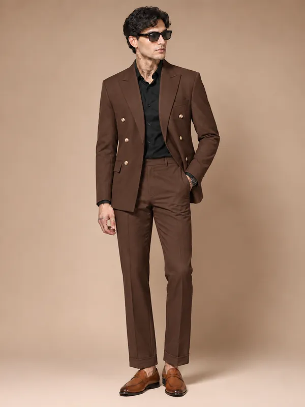Brown_Double_Breasted_Suit_For_Men