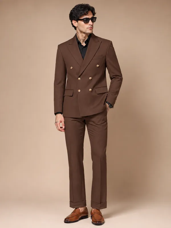 Brown_Double_Breasted_Suit_For_Men