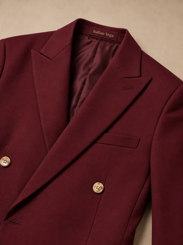 Wine_Double_Breasted_2_Piece_Suit_For_Men