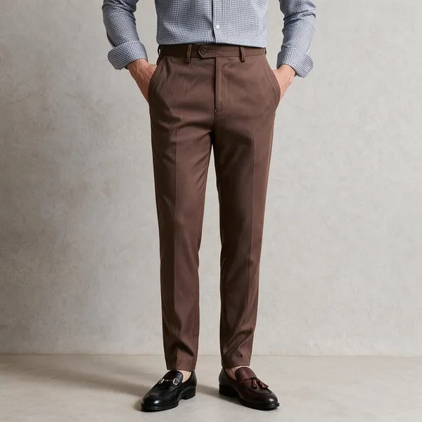 Brown_Cotton_Lycra_Straight_Fit_Formal_Pants_For_Men