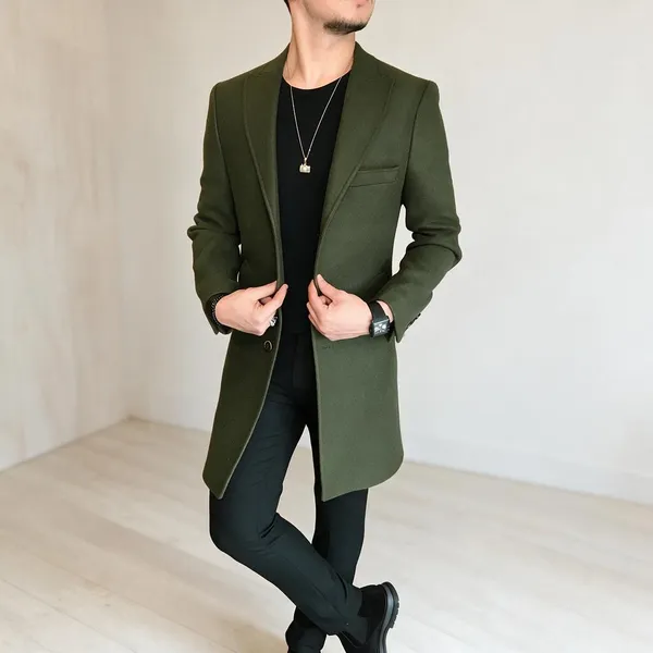 Dark_Green_Tweed_Classic_Overcoat_For_Men