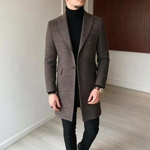 Brown_Tweed_Classic_Overcoat_For_Men