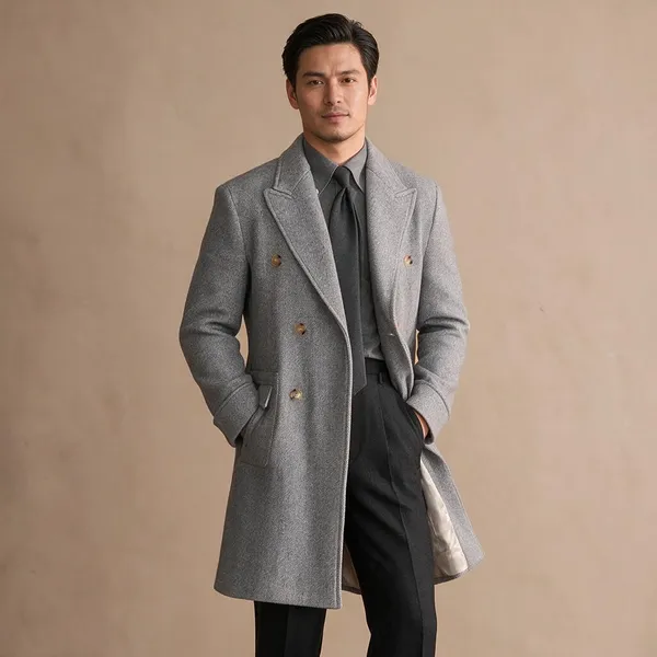 Grey_Tweed_Double_Breasted_Coat_For_Men