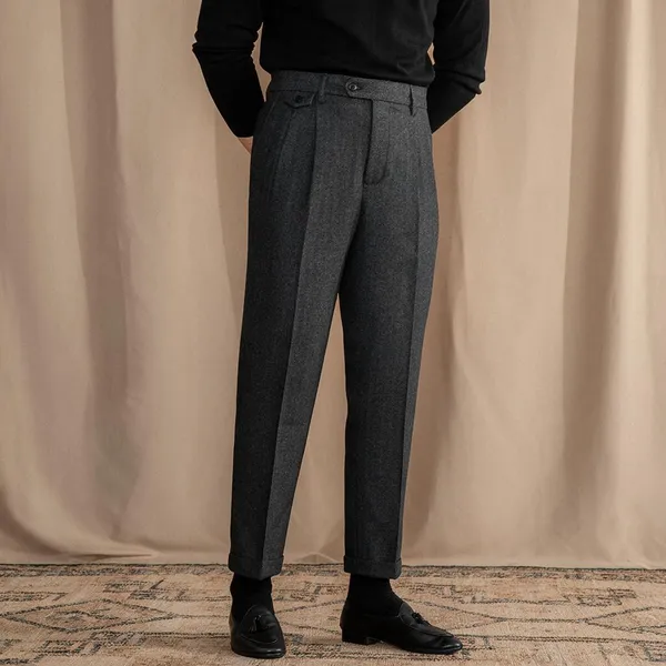 Grey_Herringbone_Straight_Fit_Gurkha_Trousers_For_Men