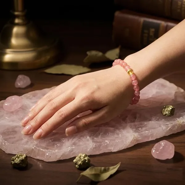 Rose_Quartz_Bracelet_For_Women_And_Men_Love_Attraction_Bracelet_Certificate_Of_Authenticity_Beautifully_Crafted_With_Healing_Crystals_Valentine_Gift_For_Girlfriend_Boyfriend