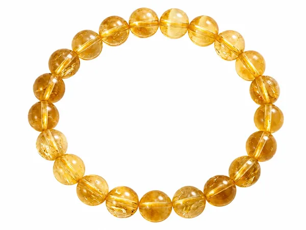 Citrine_Golden_Yellow_Natural_Stone_Healing_Crystal_Chakra_Bracelet_For_Men_And_Women