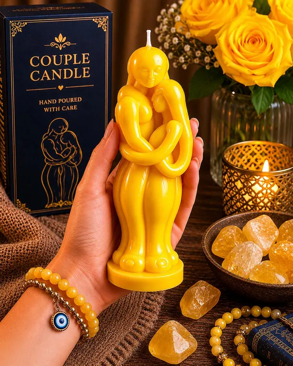 Couple_Soy_Wax_Candle_For_Home_Decor_Romantic_Handmade_Aromatherapy_Candle_For_Bedroom_Anniversary_Valentine_Gift_Long_Lasting_Burn_13_5_X_4_Cm_Pack_Of_1_Yellow