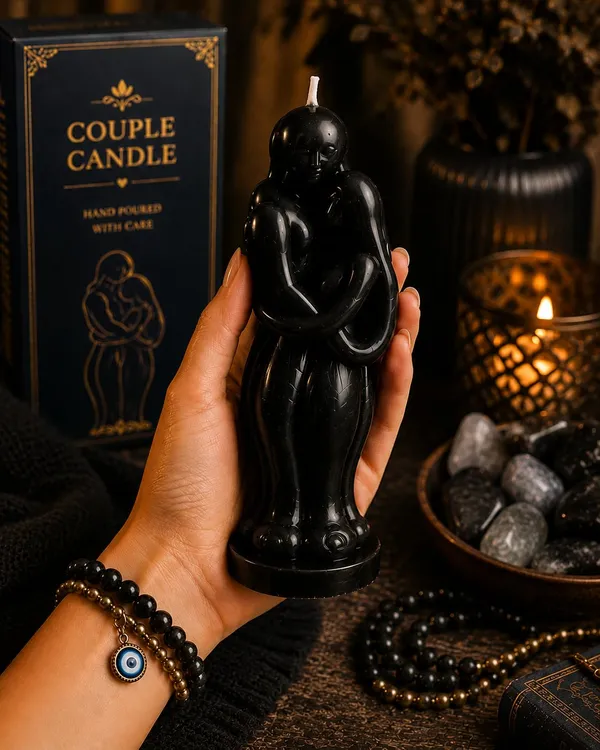 Couple_Figurine_Soy_Wax_Ritual_Candle_For_Spell_Casting_Hoodoo_Spiritual_Practices_Handmade_For_Witchcraft_Conjure_Rootwork_Magic_Meditation_Home_Decor_Pack_Of_1_Black