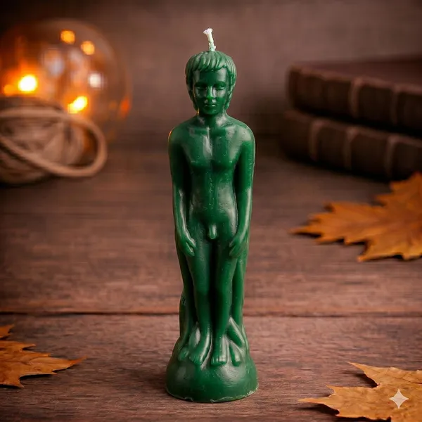 Male_Figurine_Soy_Wax_Ritual_Candle_For_Spell_Casting_Hoodoo_Spiritual_Practices_Handmade_Candle_For_Witchcraft_Conjure_Rootwork_Candle_Magic_Meditation_Home_Decor_1_Green