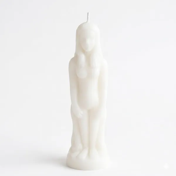 Female_Figurine_Soy_Wax_Ritual_Candle_For_Spell_Casting_Hoodoo_Spiritual_Practices_Handmade_Candle_For_Witchcraft_Conjure_Rootwork_Candle_Magic_Meditation_Home_Decor_1_White
