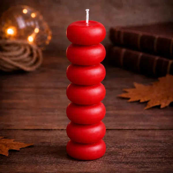 Seven_Knob_Soy_Wax_Ritual_Candle_For_Spell_Casting_Hoodoo_Spiritual_Practices_Handmade_Candle_For_Witchcraft_Conjure_Rootwork_Candle_Magic_Meditation_Home_Decor_1_Red