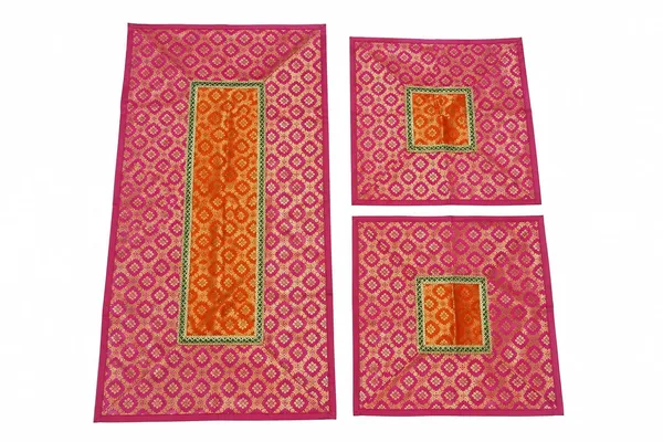 Pooja_Aasan_Set_Of_3_1_Rectangular_48_X_24_Inch_2_Square_24_X_24_Inch_Decorative_Puja_Asan_Pooja_Vastra_Chowki_Cloth_Bajot_Peetham_Mandir_For_Home_Temple_Festivals_Yellow