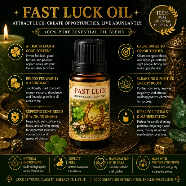 Fast_Luck_Oil_(10_ml)_|_Luck,_Prosperity_&_Success_Ritual_Oil_|_Hoodoo_Conjure_Blend_for_Money_Attraction,_Good_Fortune,_Gambling_Luck_&_Opportunity_|_100%_Pure_Essential_Oil_Blend