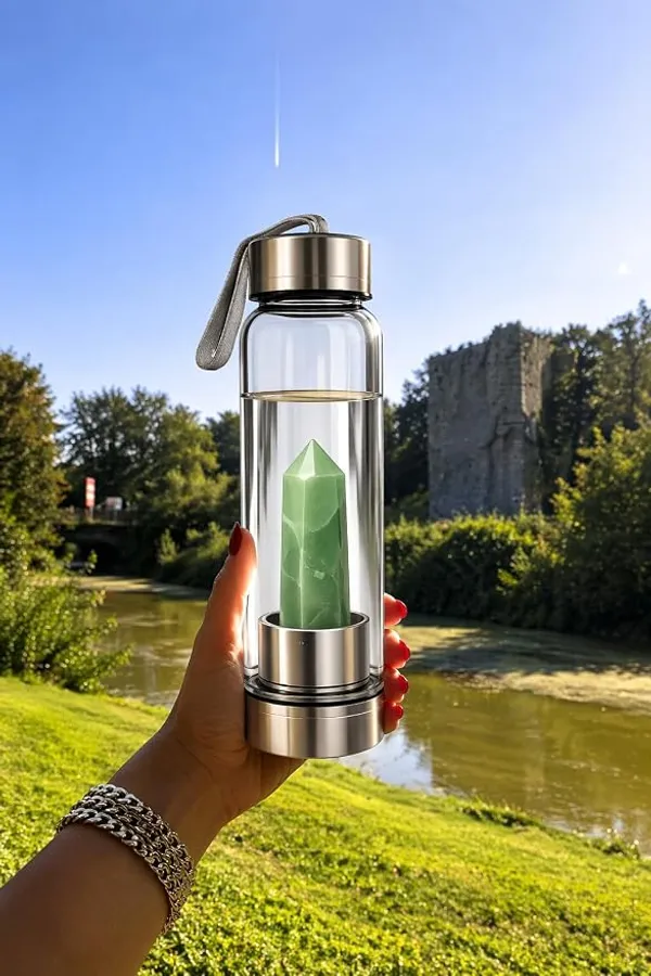Green_Aventurine_Crystal_Water_Bottle_for_Emotional_Calm_&_Vitality,Premium_Borosilicate_Glass_Infuser,_Elevate_Your_Hydration_with_Natural_Healing_Stones_&_Harmonious_Energy_(500ml)