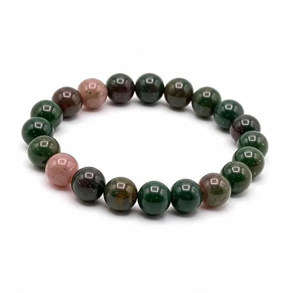 Natural_Bloodstone_Bracelet_For_Strength_Protection_Healing_Crystal_Beads_Handmade_Elastic_Stretch_Bracelet_For_Men_Women