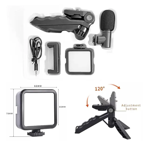Smartphone_Vlogging_Kit_With_Tripod_And_Microphone