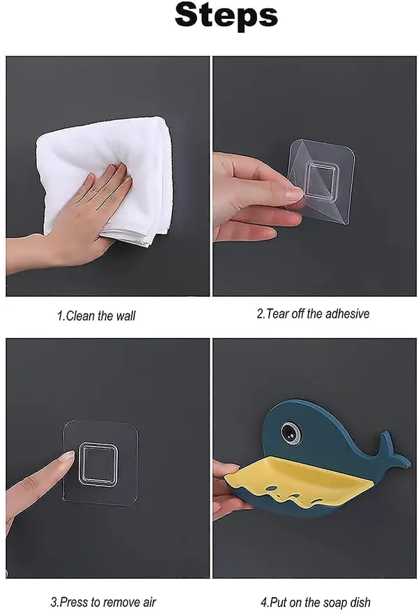 Wall_Mounted_Soap_Dish_With_Drain_Tray