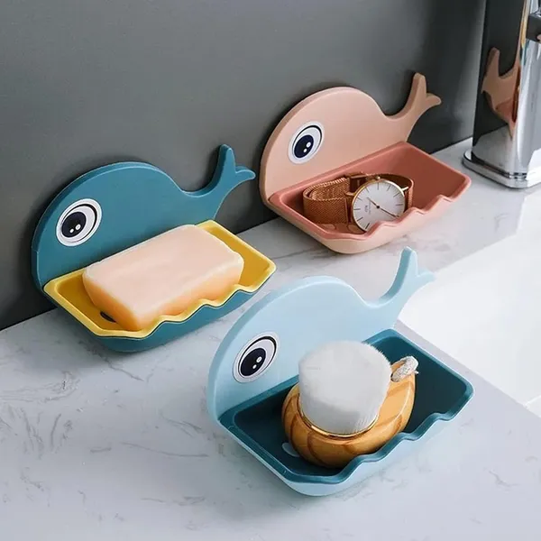 Wall_Mounted_Soap_Dish_With_Drain_Tray