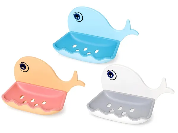 Wall_Mounted_Soap_Dish_With_Drain_Tray