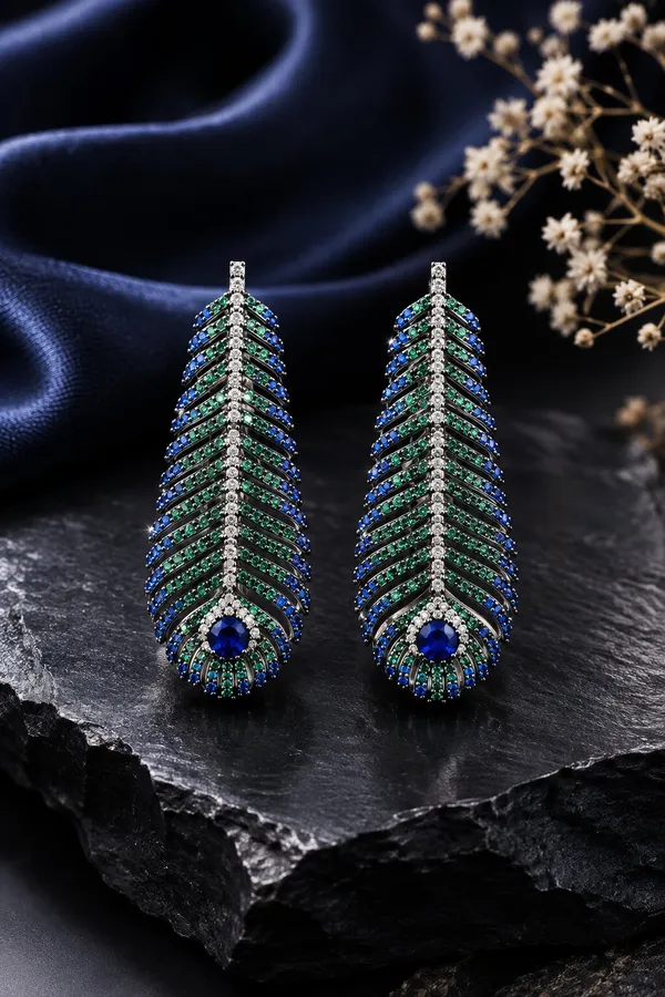 Multicolor_Leaf_Drop_Earrings_For_Women