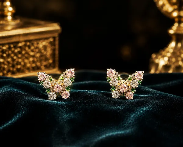 Multicolor_Butterfly_Stud_Earrings_For_Women