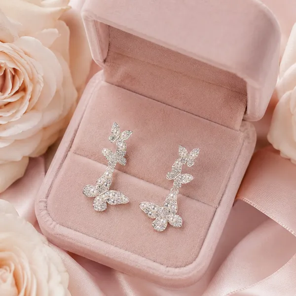 Silver_Crystal_Butterfly_Drop_Earrings_For_Women