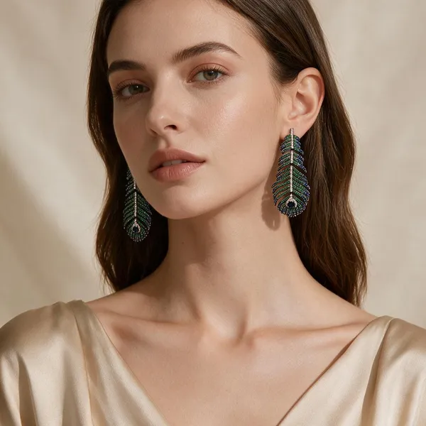 Multicolor_Leaf_Drop_Earrings_For_Women