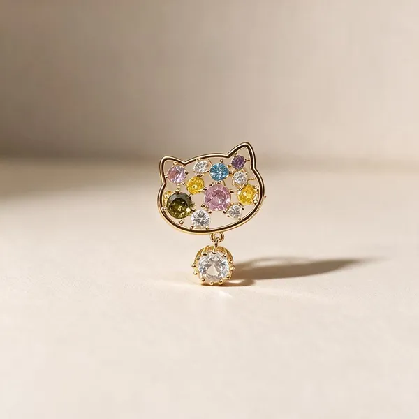 Multicolor_Rhinestone_Hello_Kitty_Brooch_For_Women