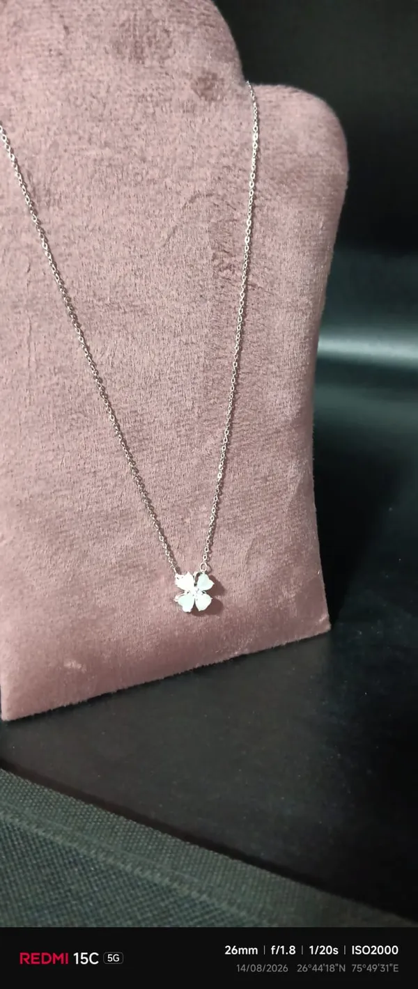 Silver_Tone_Butterfly_Pendant_Necklace_For_Women